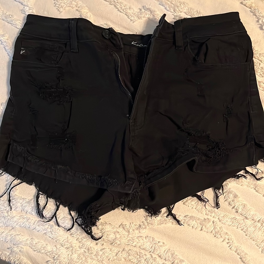 Black KanCan Jean shorts